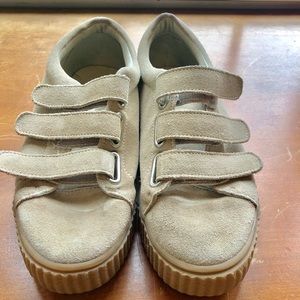 “Hollie Three-Strap Creeper Sneaker”